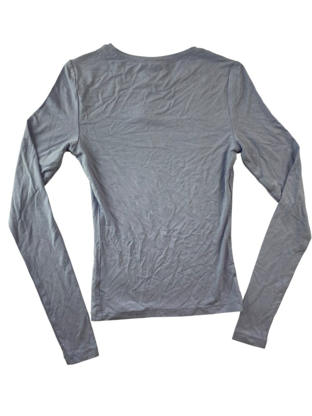 Garage Smooth Crewneck Lavender Long Sleeve Top Modal Blend Wmn's Sz XS $35 NWT - Picture 3 of 5